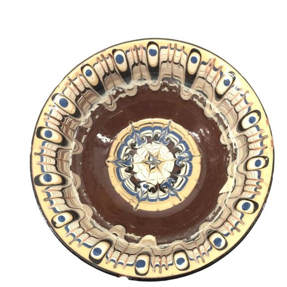 Vintage Bulgarian Pottery Handmade Troyan Redware Terracotta 11 pieces - Picture 2 of 10